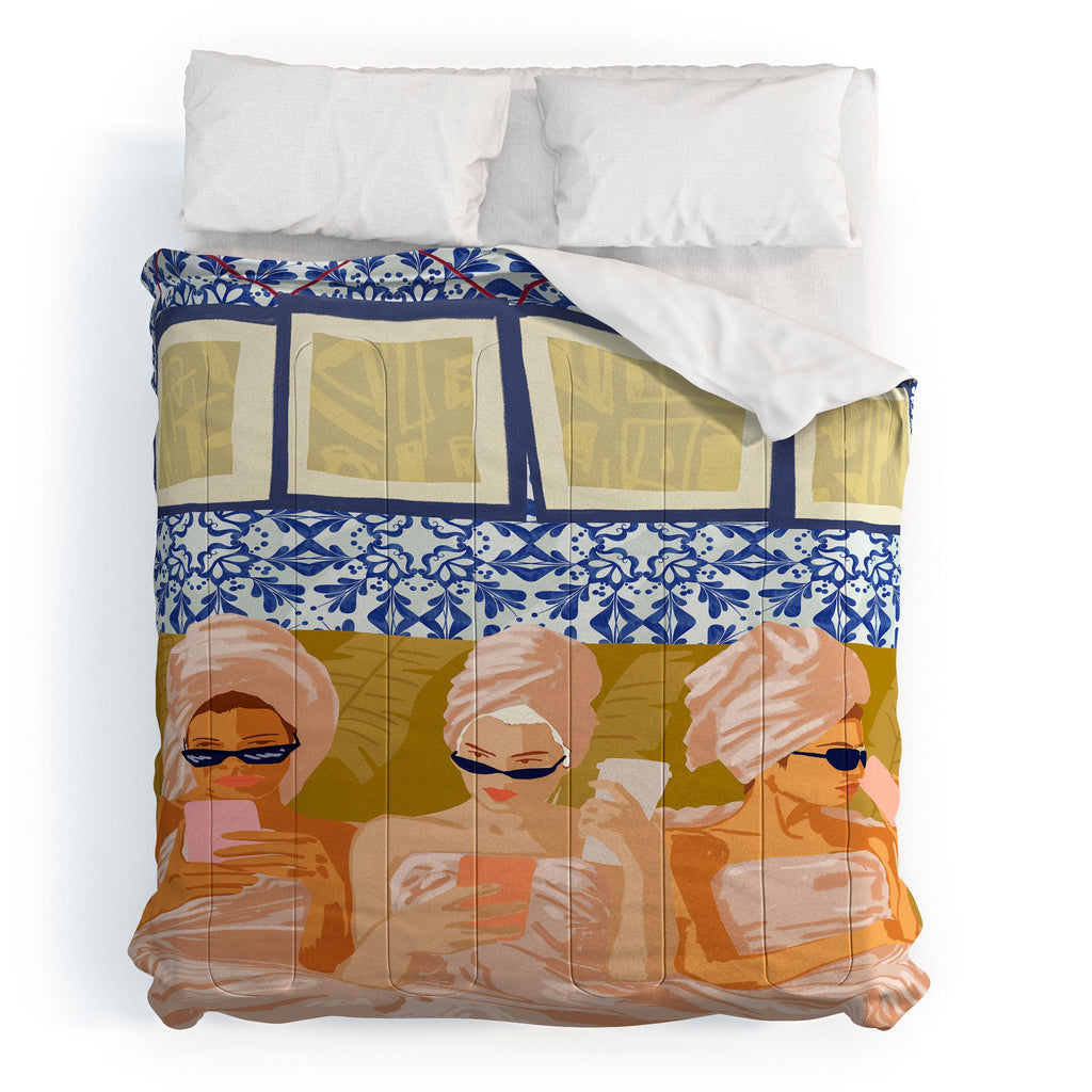 83 Oranges Ladies Only Club Comforter