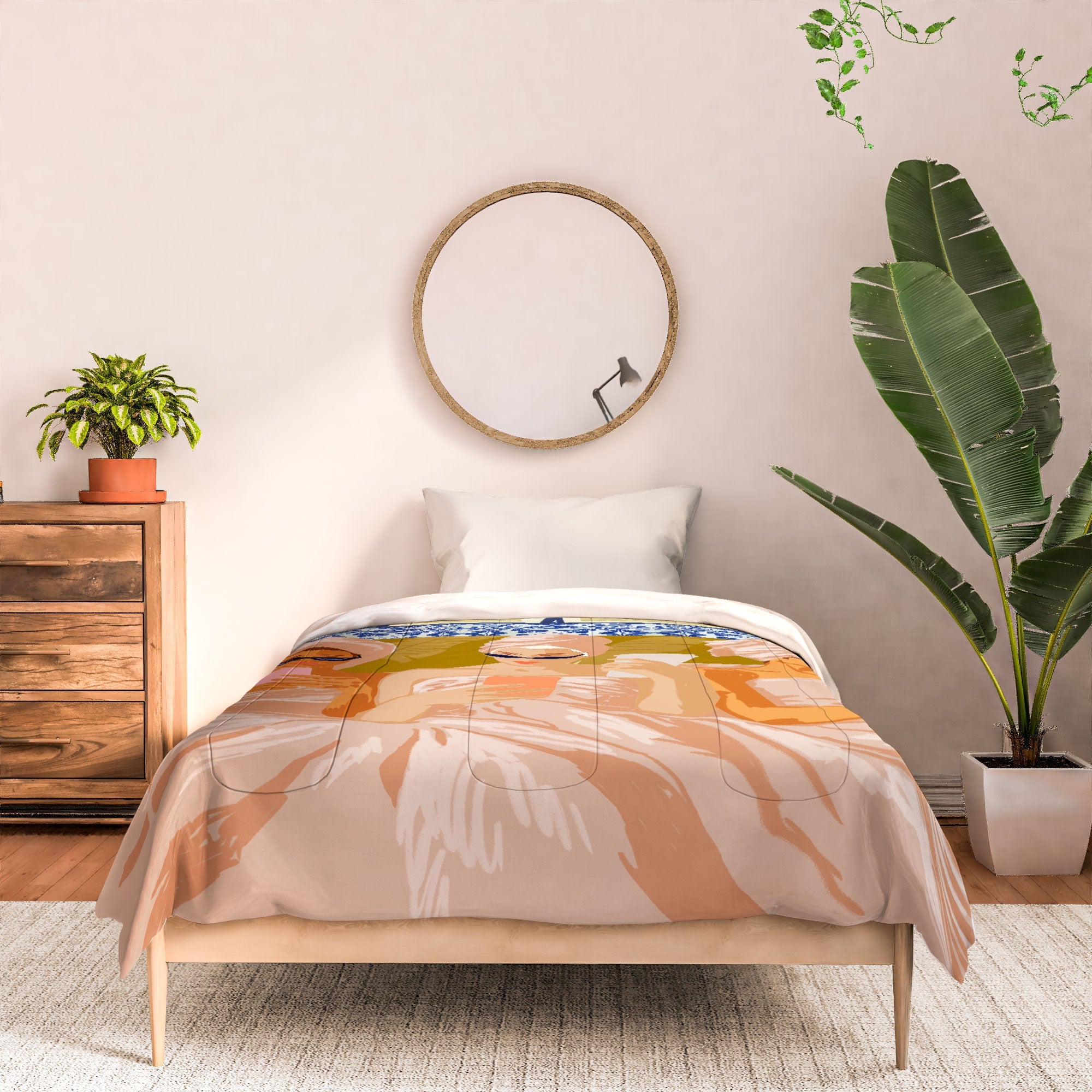 83 Oranges Ladies Only Club Comforter