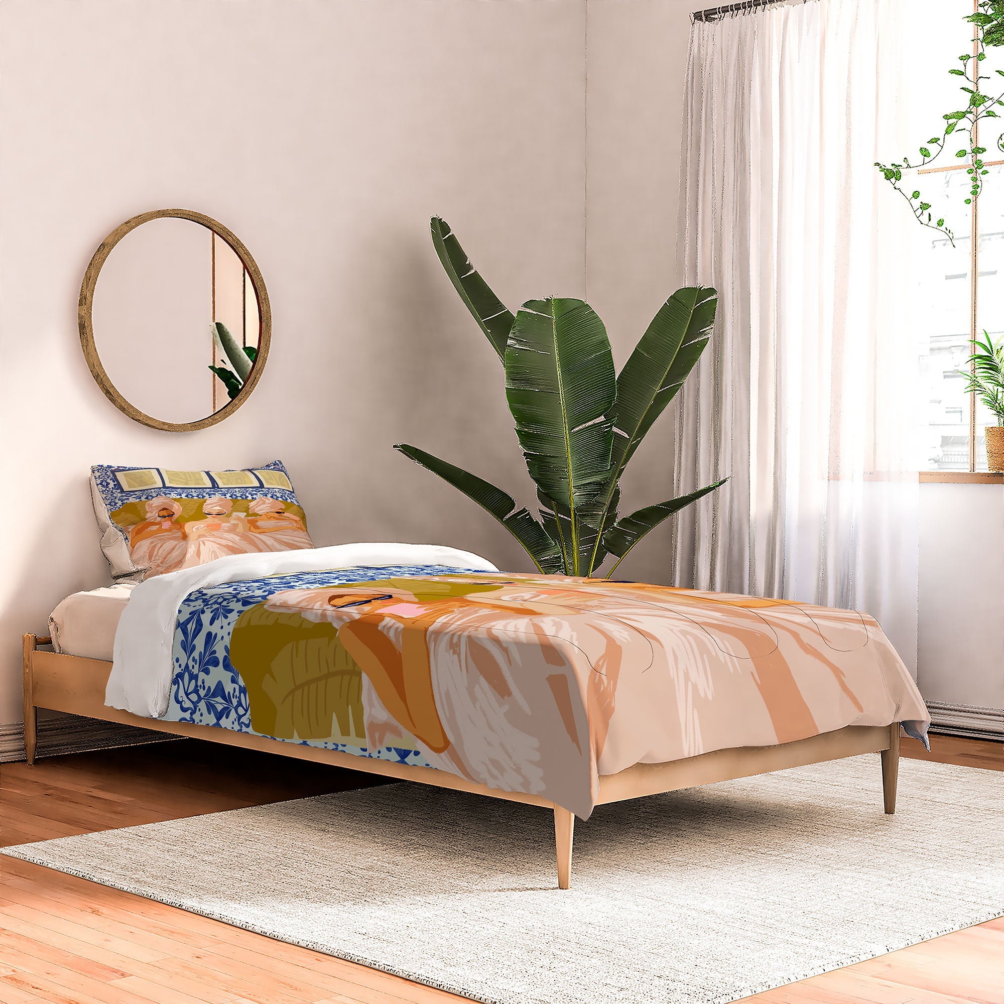 83 Oranges Ladies Only Club Comforter