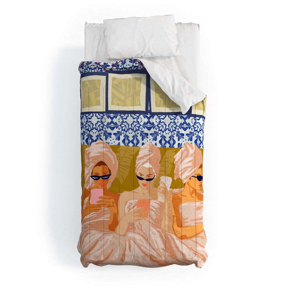 83 Oranges Ladies Only Club Comforter