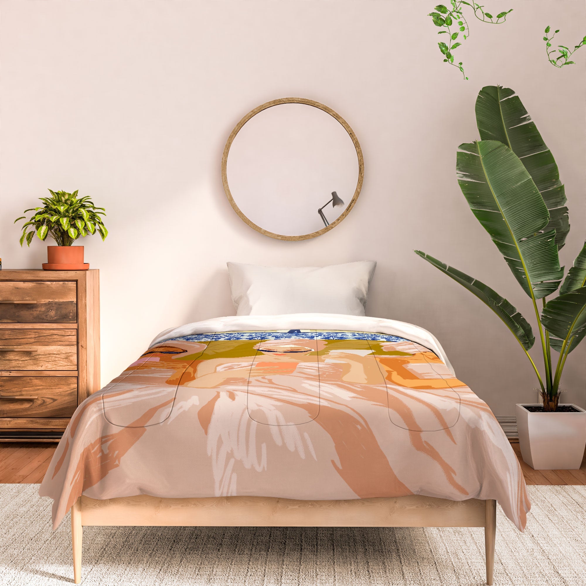 83 Oranges Ladies Only Club Comforter