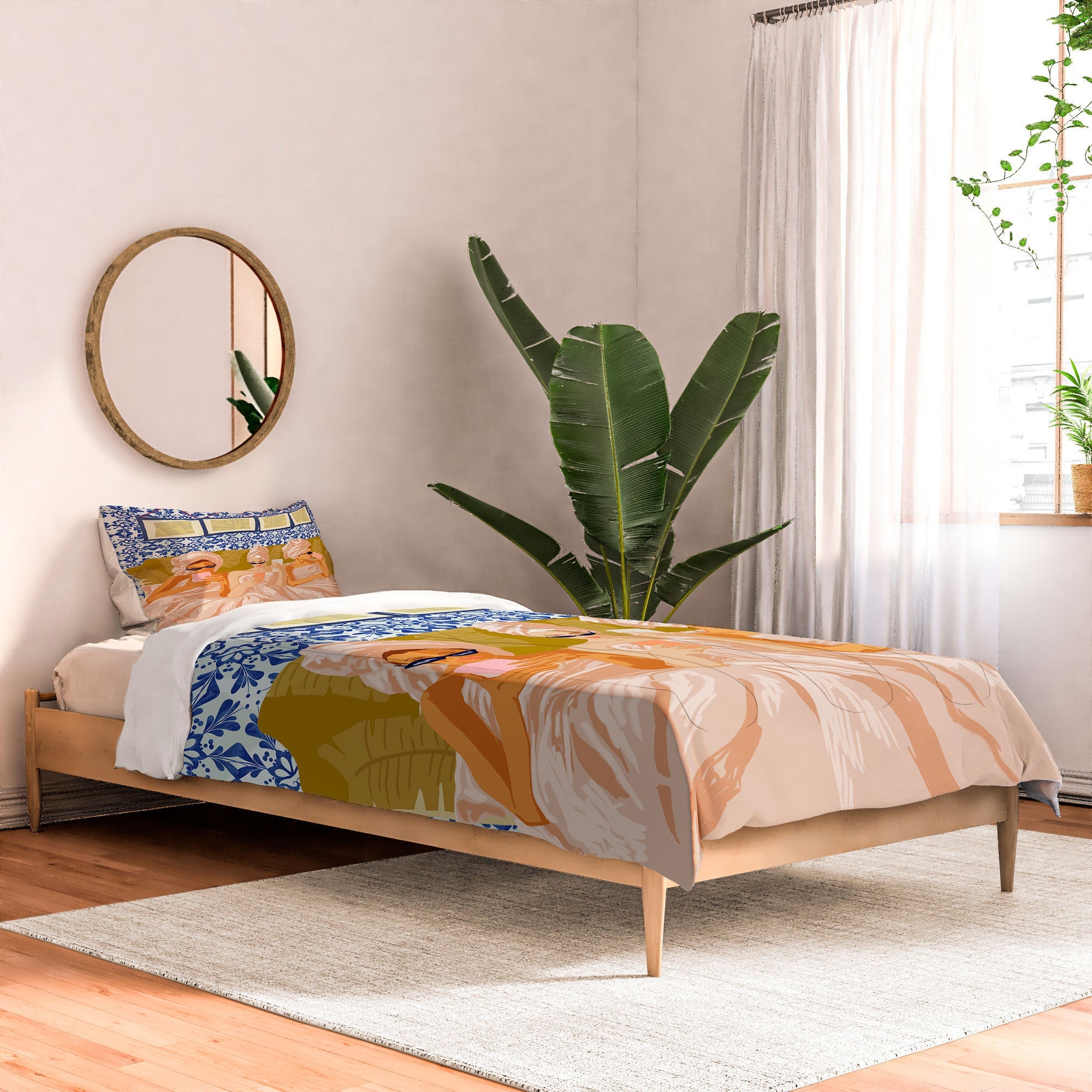 83 Oranges Ladies Only Club Comforter