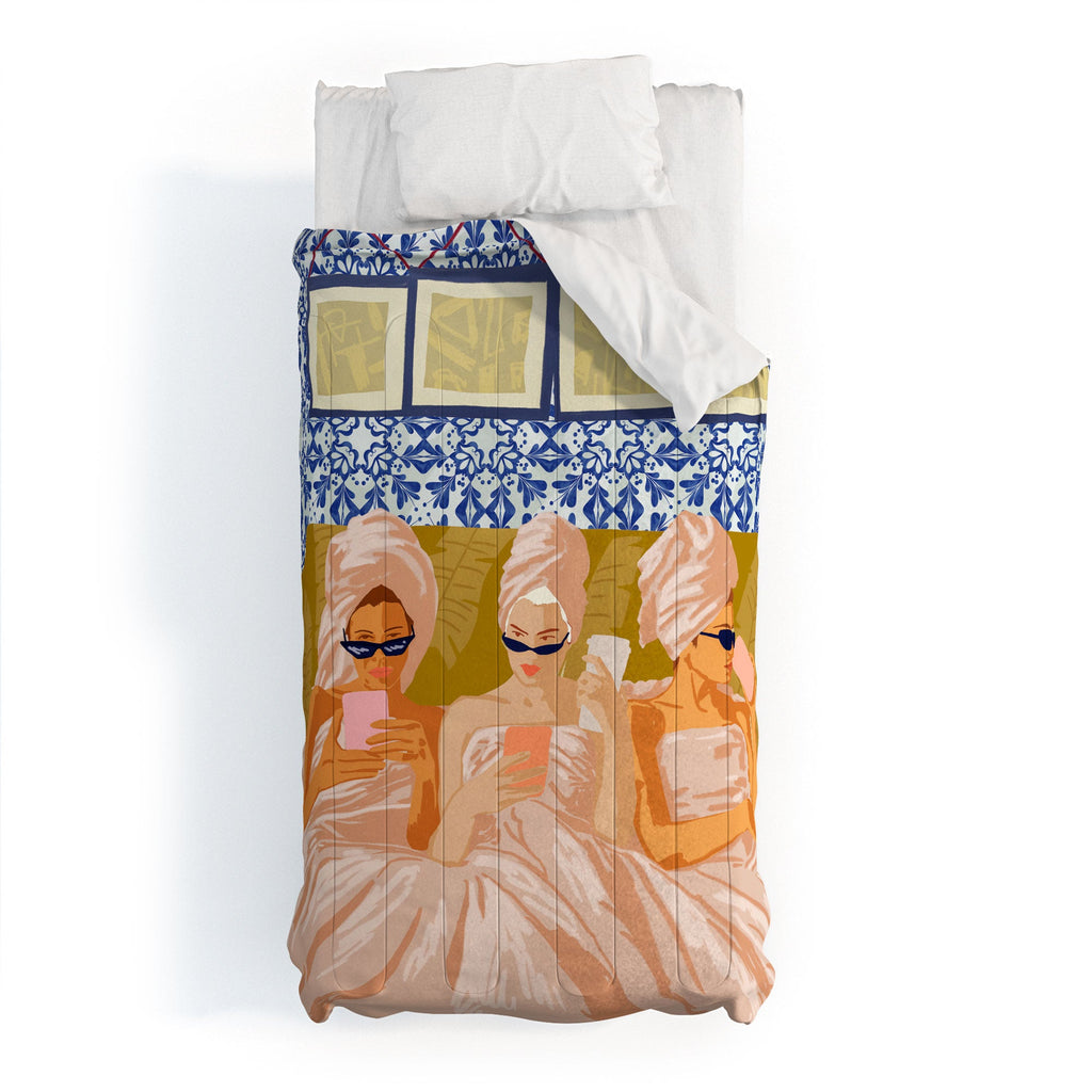 83 Oranges Ladies Only Club Comforter
