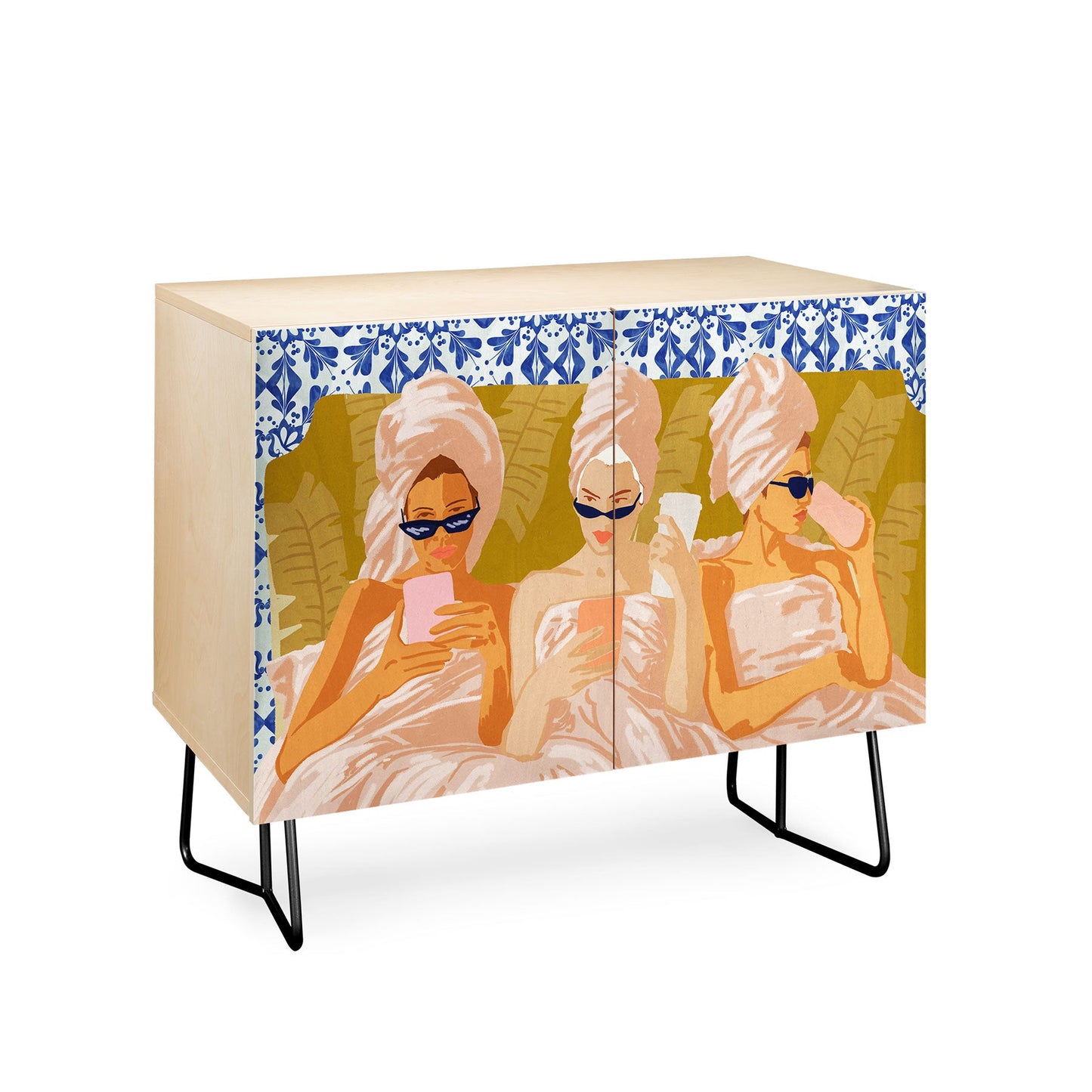 83 Oranges Ladies Only Club Credenza