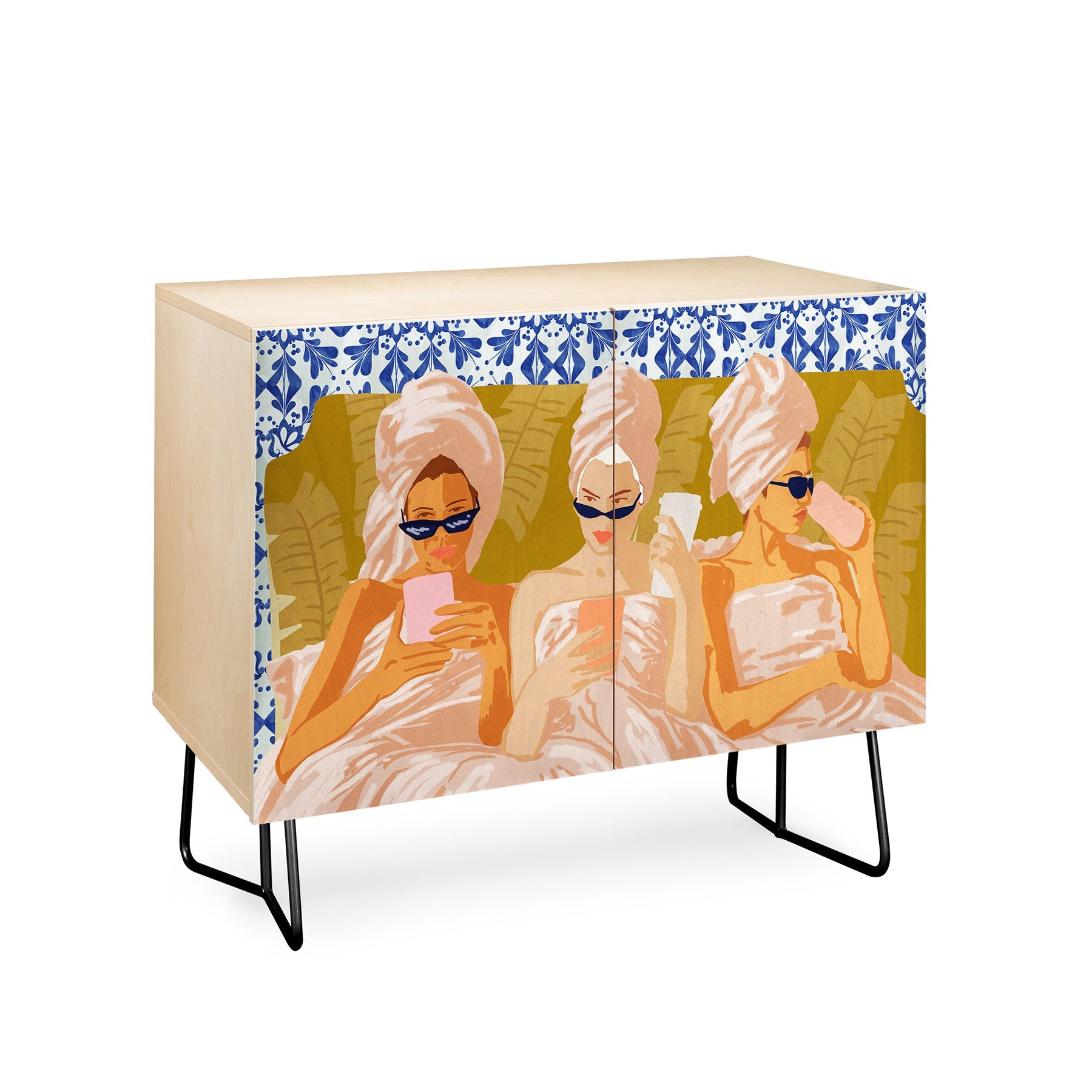 83 Oranges Ladies Only Club Credenza