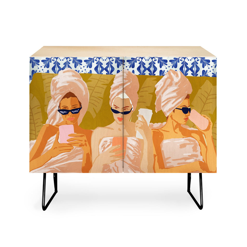 83 Oranges Ladies Only Club Credenza