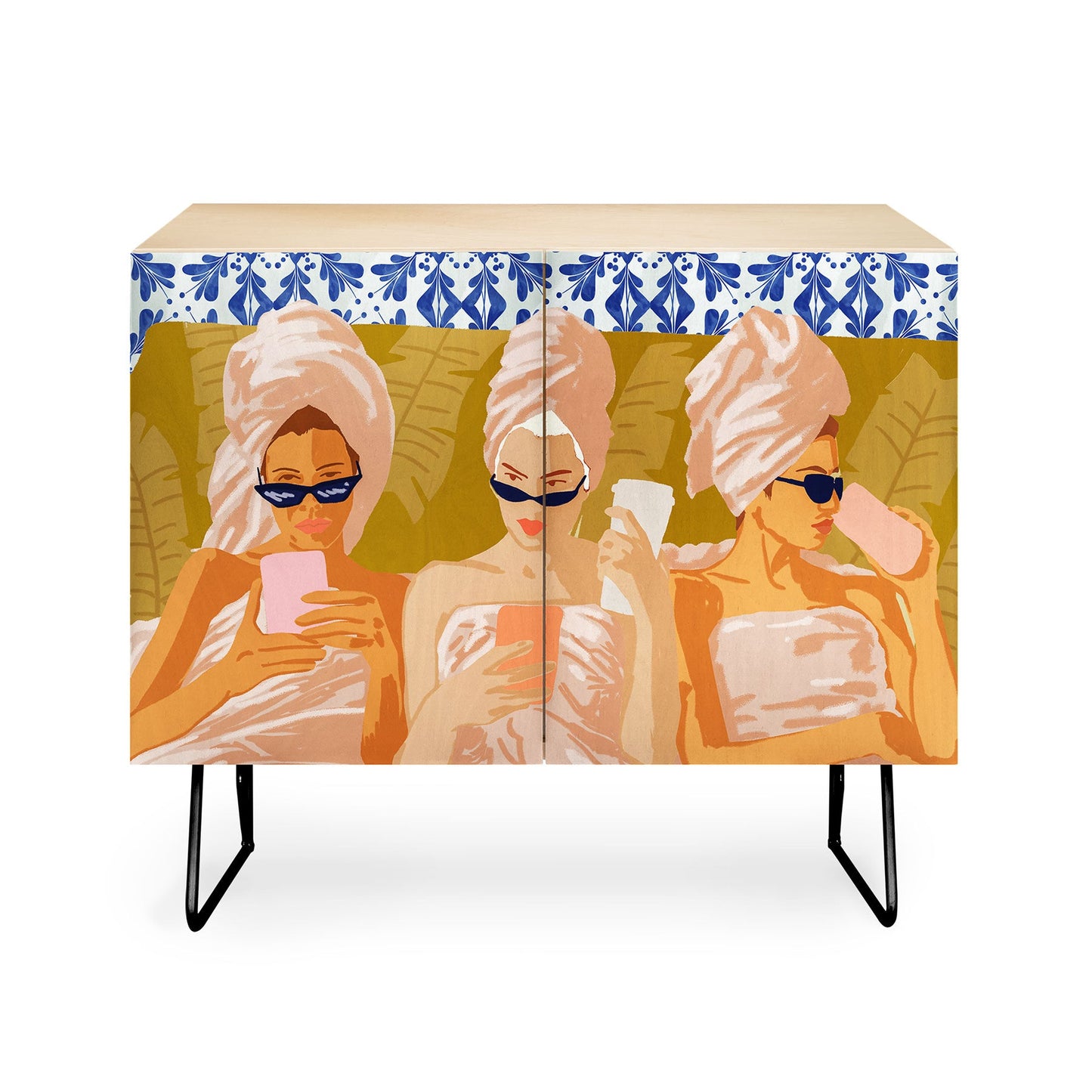 83 Oranges Ladies Only Club Credenza