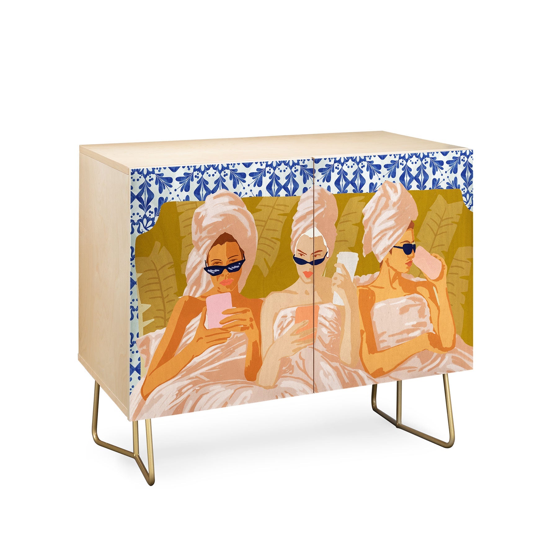 83 Oranges Ladies Only Club Credenza