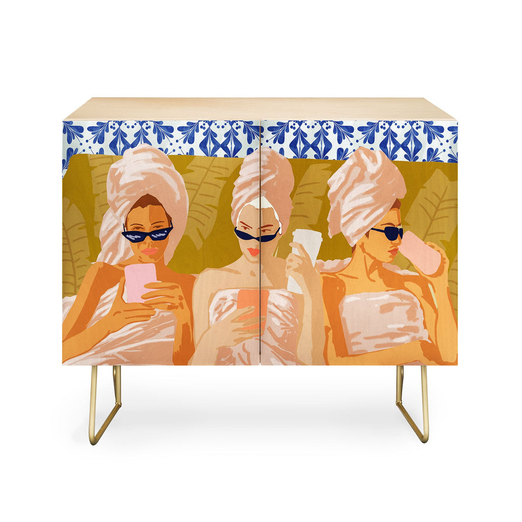 83 Oranges Ladies Only Club Credenza