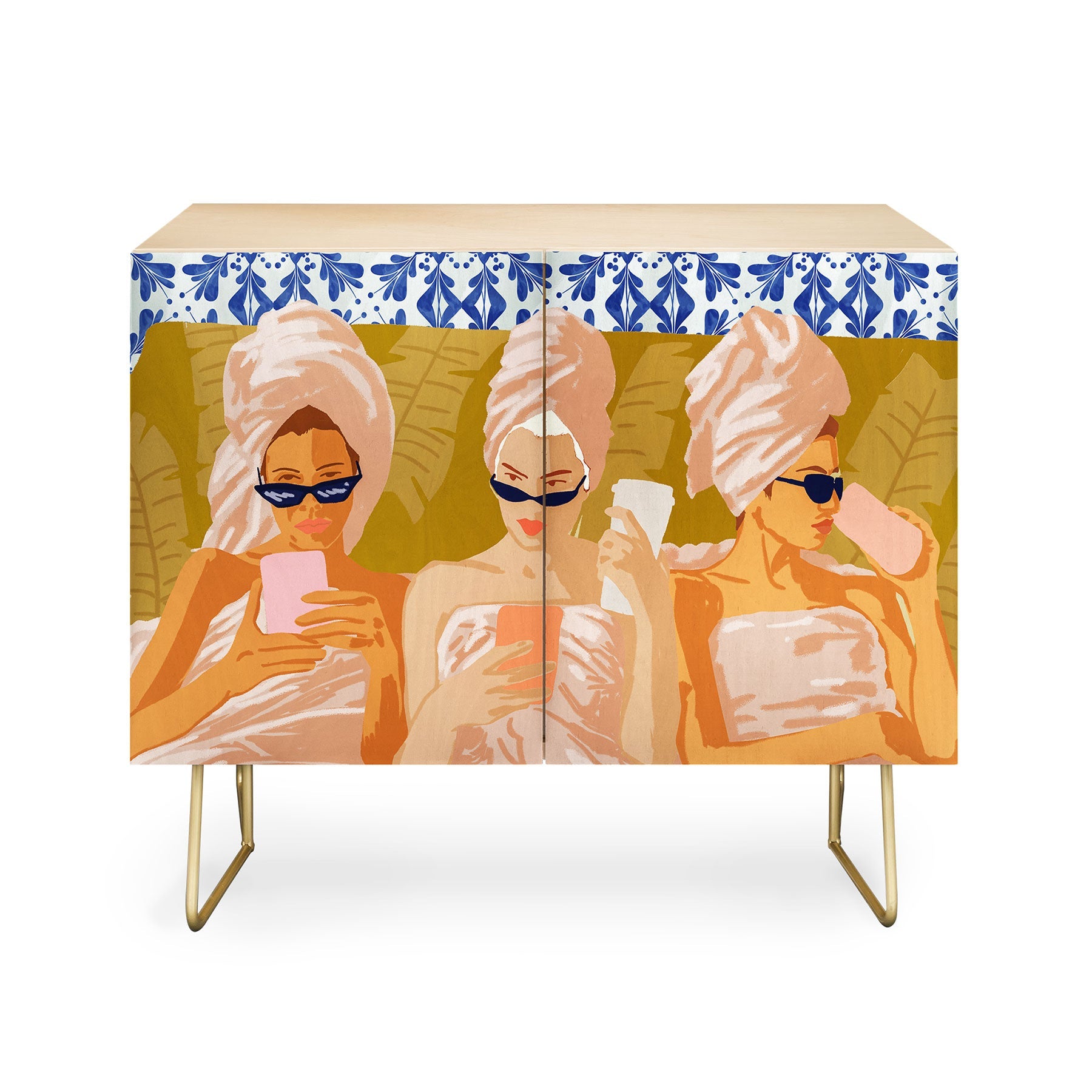 83 Oranges Ladies Only Club Credenza