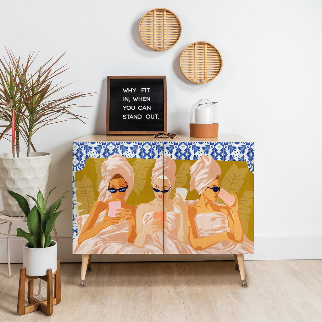 83 Oranges Ladies Only Club Credenza