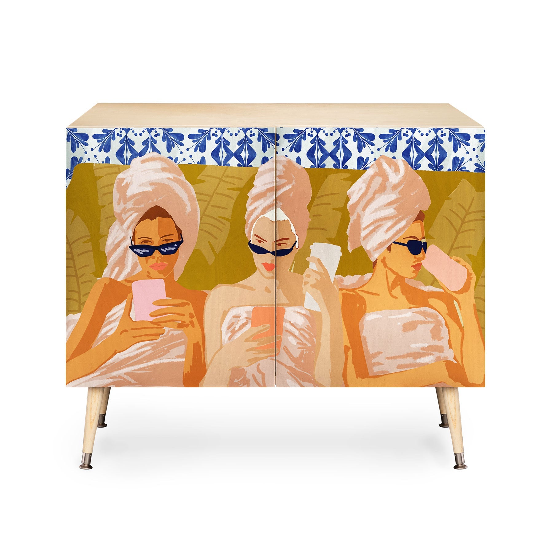 83 Oranges Ladies Only Club Credenza