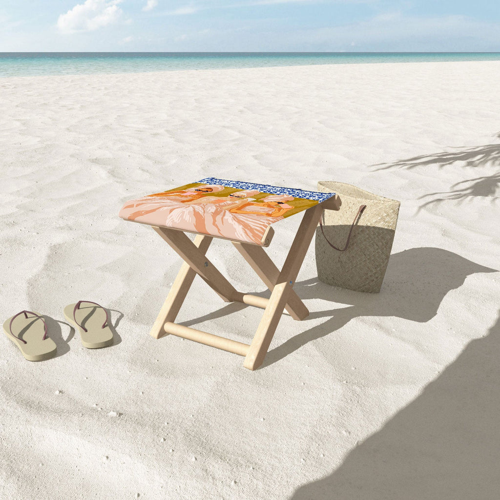 83 Oranges Ladies Only Club Folding Stool