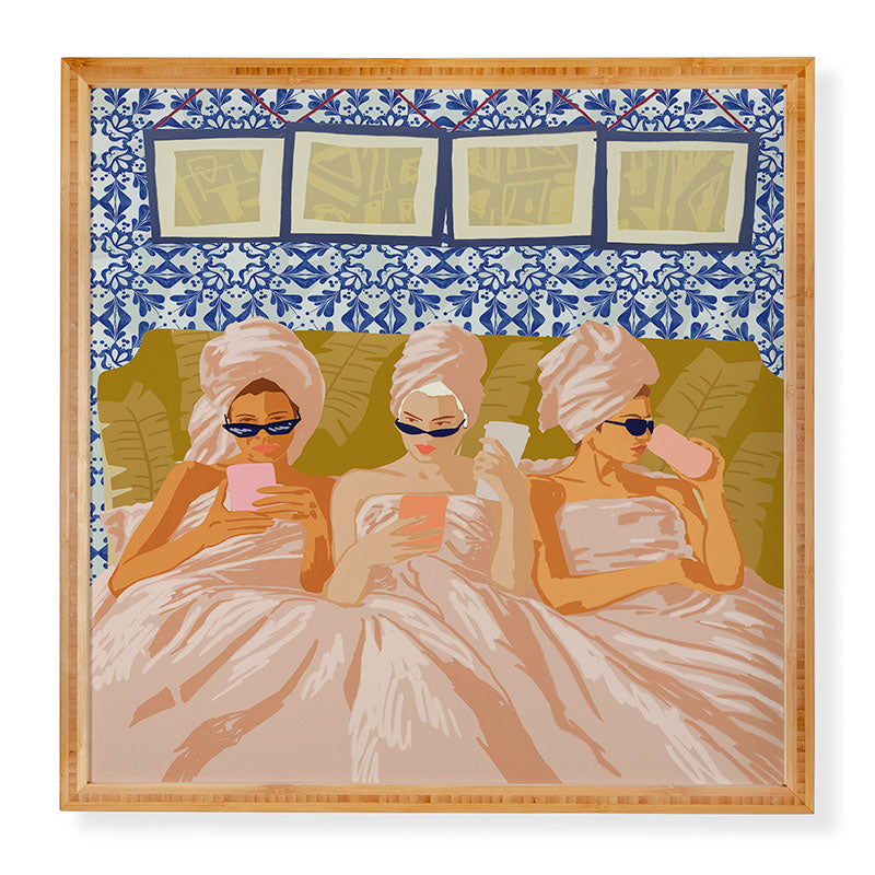 83 Oranges Ladies Only Club Framed Wall Art