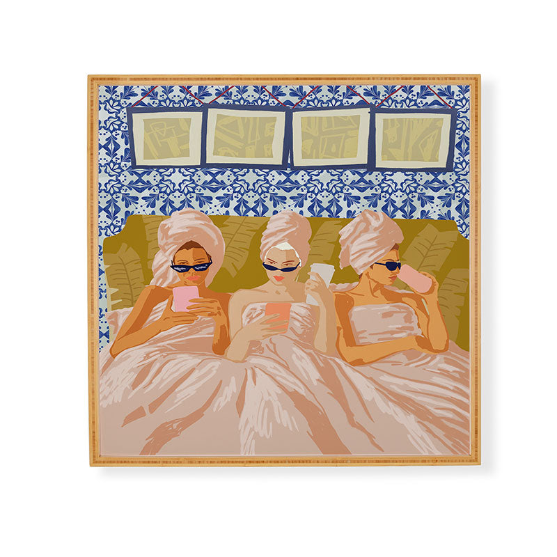 83 Oranges Ladies Only Club Framed Wall Art