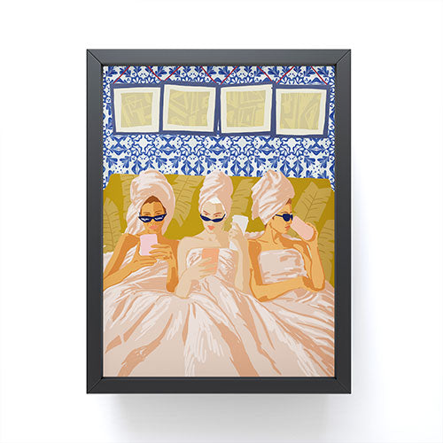 83 Oranges Ladies Only Club Framed Mini Art Print