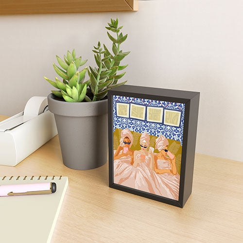 83 Oranges Ladies Only Club Framed Mini Art Print