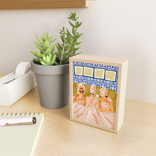 83 Oranges Ladies Only Club Framed Mini Art Print
