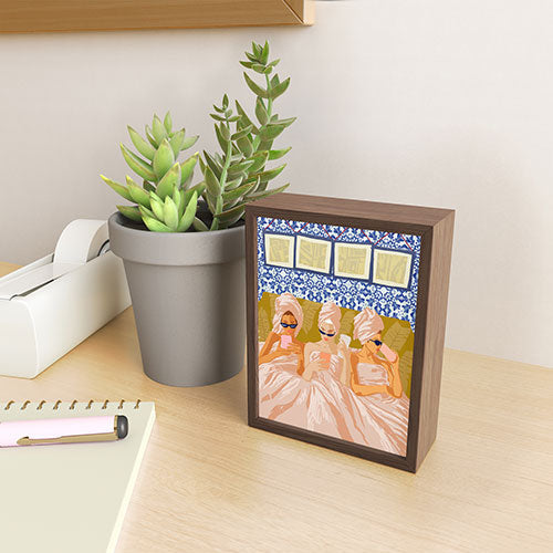 83 Oranges Ladies Only Club Framed Mini Art Print