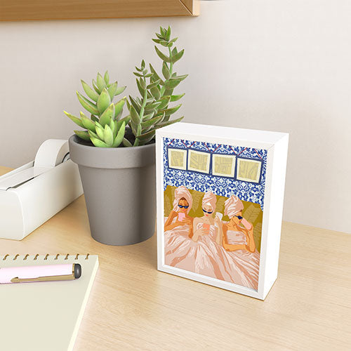 83 Oranges Ladies Only Club Framed Mini Art Print