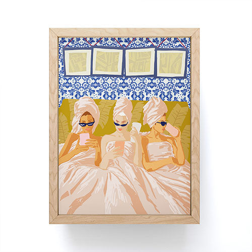 83 Oranges Ladies Only Club Framed Mini Art Print