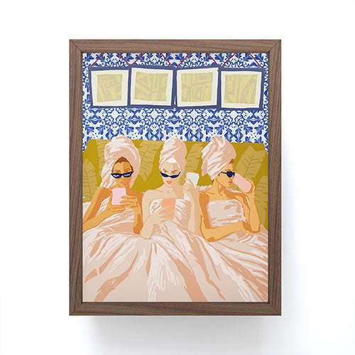 83 Oranges Ladies Only Club Framed Mini Art Print