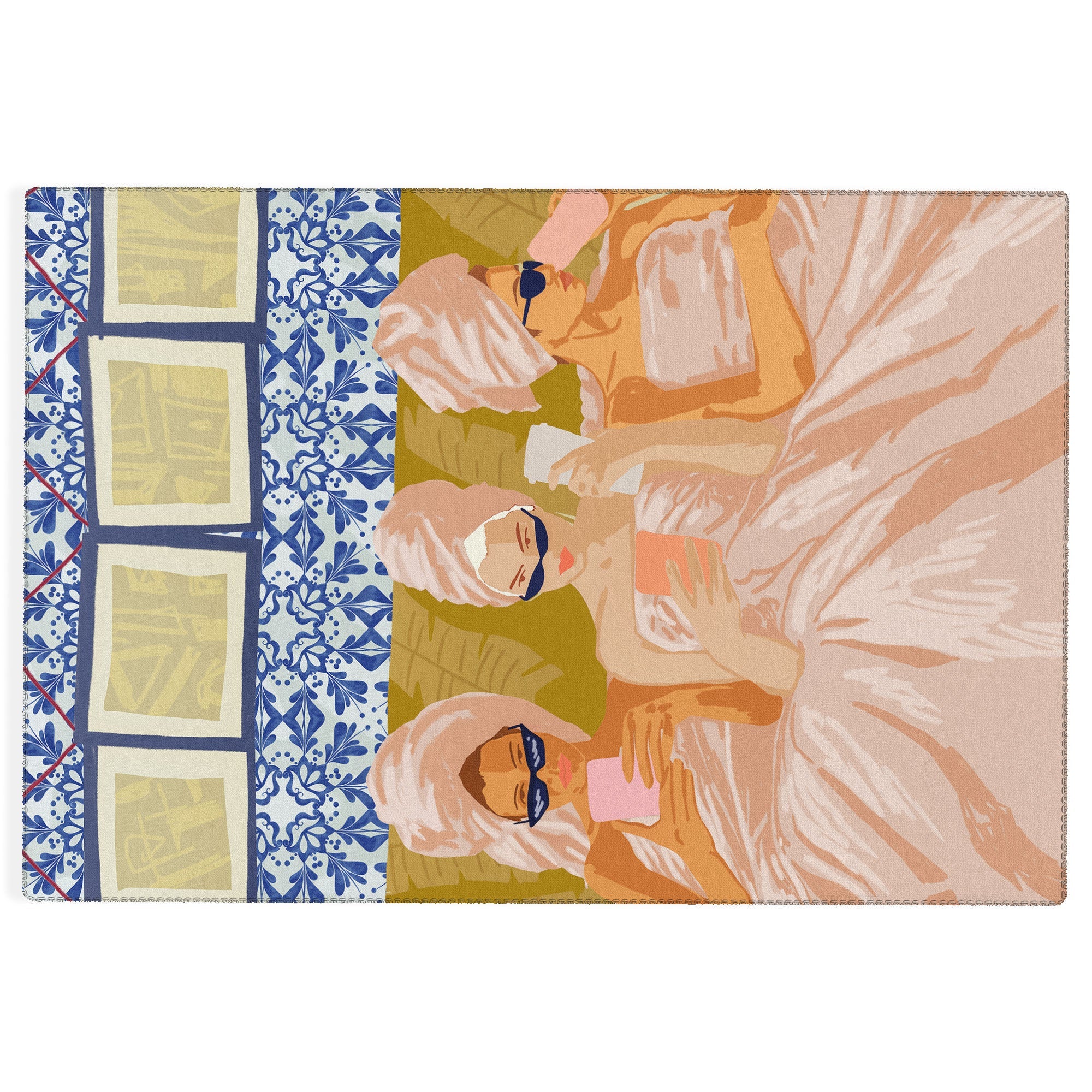 83 Oranges Ladies Only Club Outdoor Rug