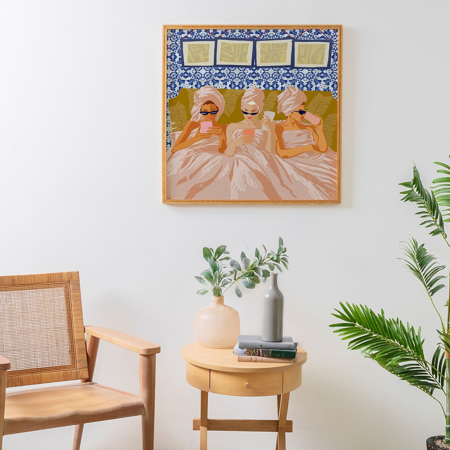 83 Oranges Ladies Only Club Framed Wall Art