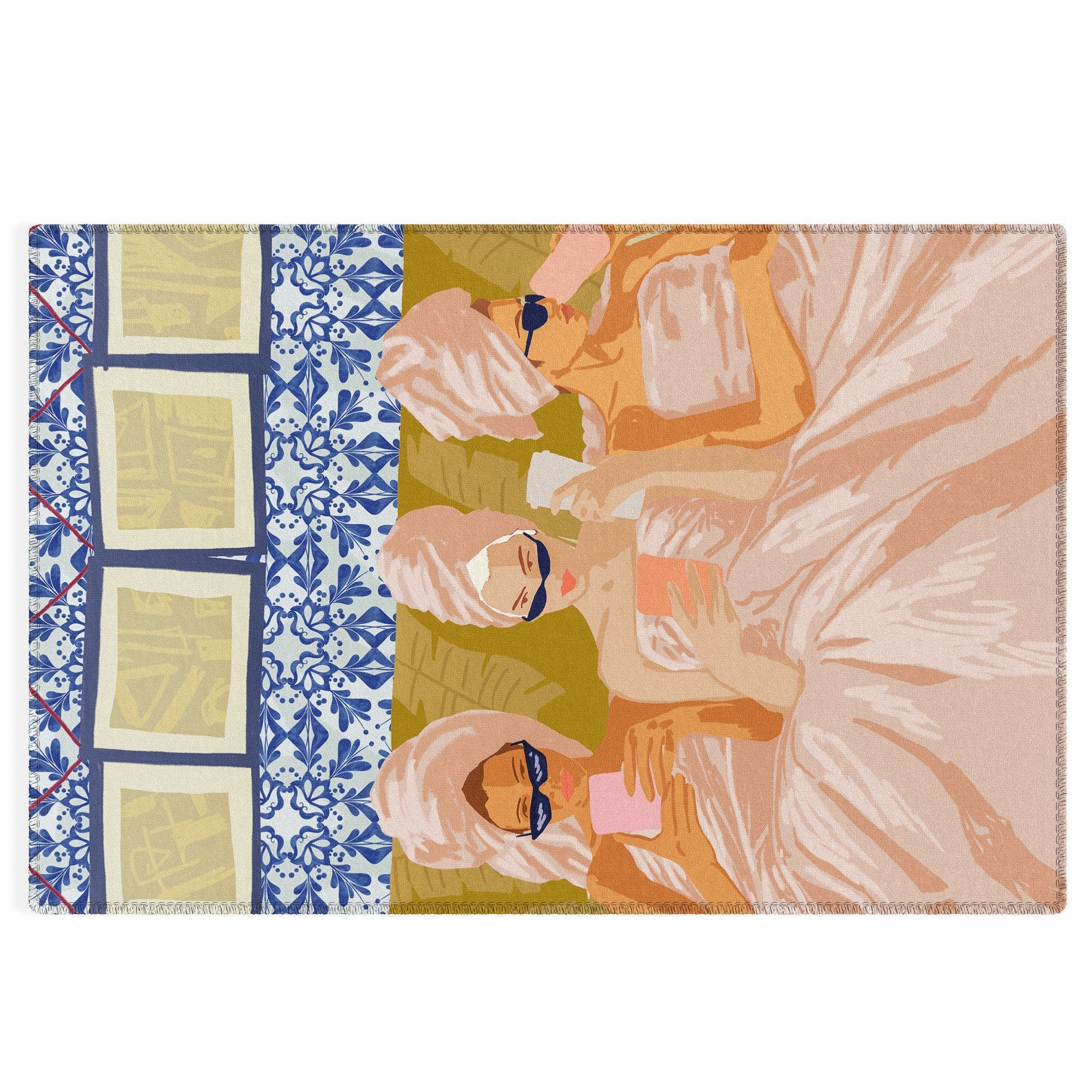 83 Oranges Ladies Only Club Outdoor Rug