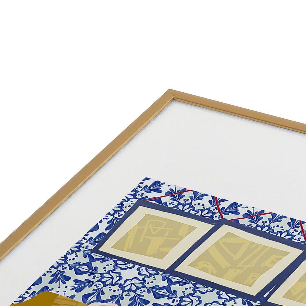 83 Oranges Ladies Only Club Metal Framed Art Print