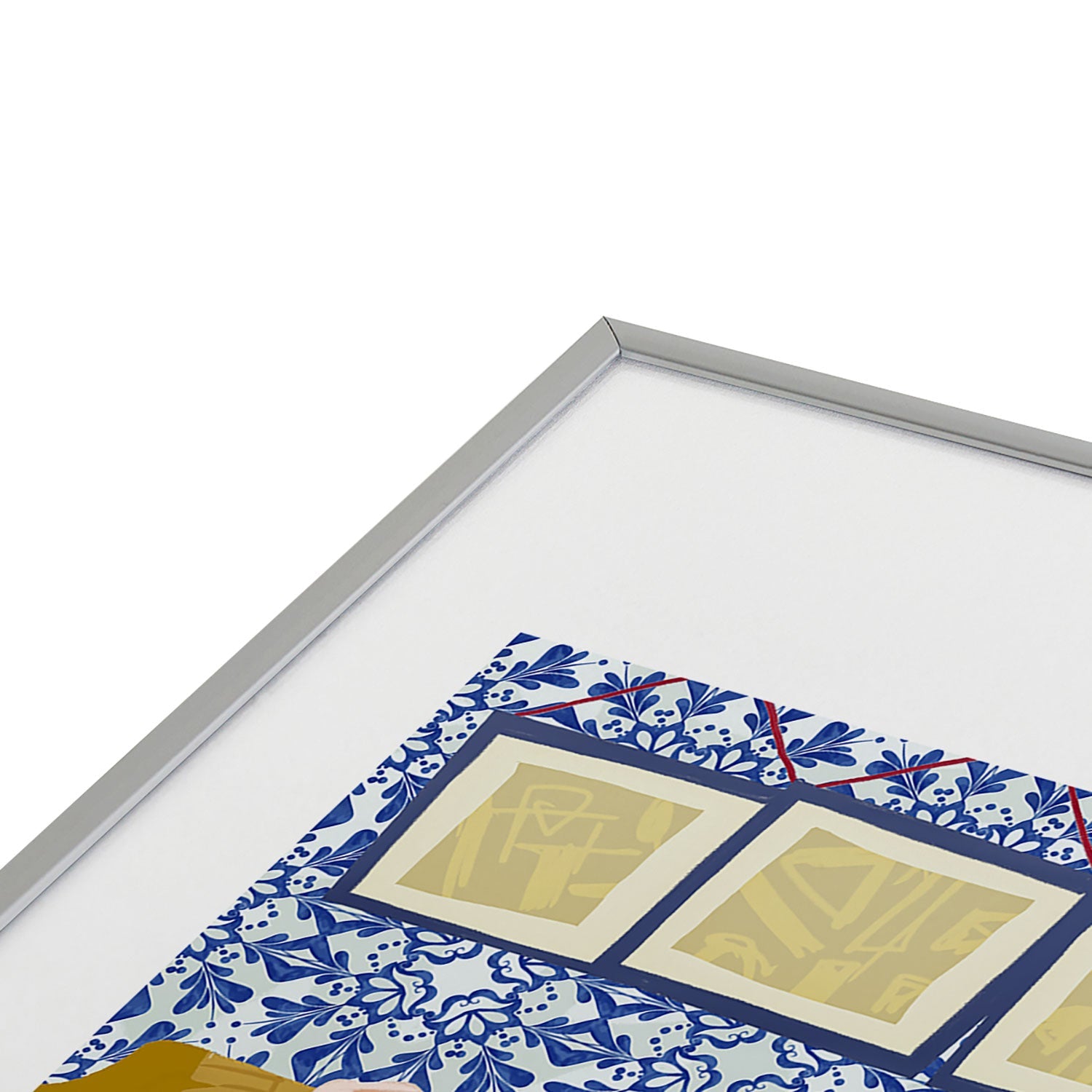 83 Oranges Ladies Only Club Metal Framed Art Print