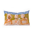 83 Oranges Ladies Only Club Oblong Throw Pillow