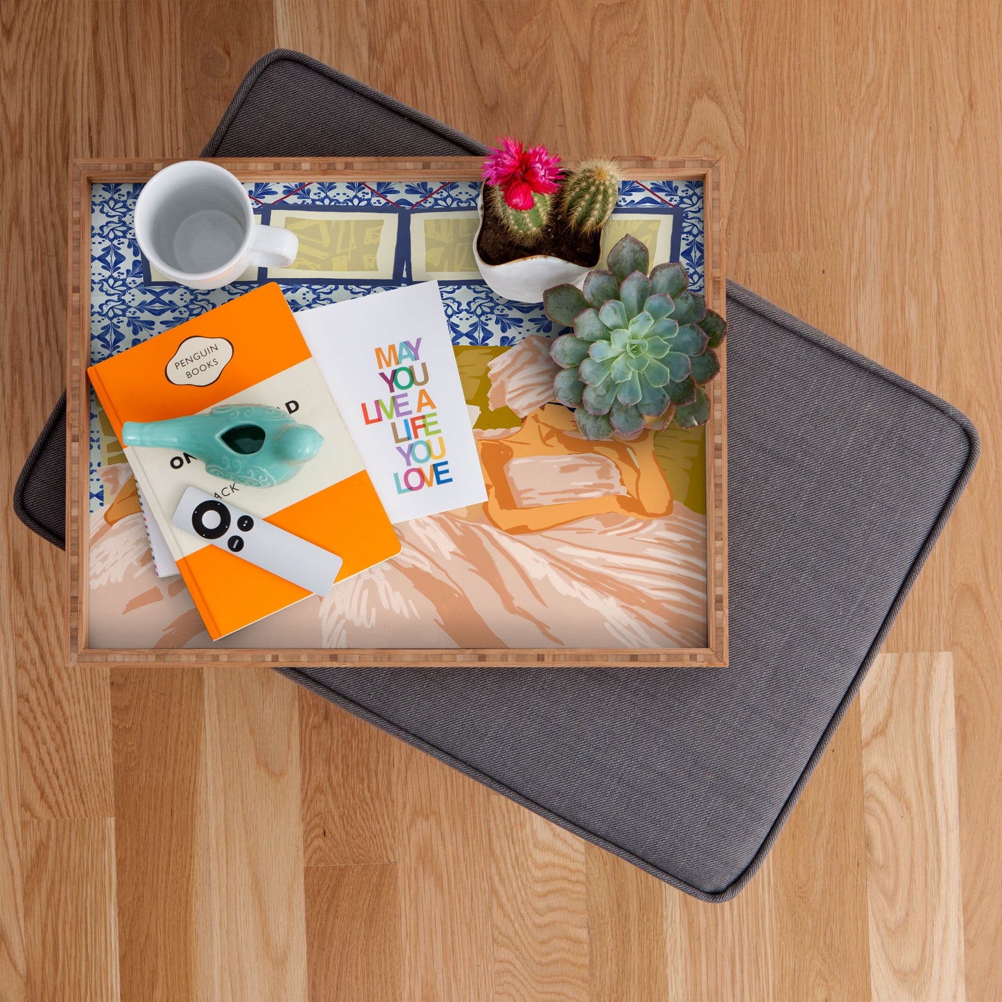 83 Oranges Ladies Only Club Rectangular Tray