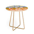 83 Oranges Ladies Only Club Round Side Table
