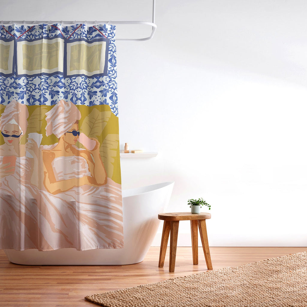 83 Oranges Ladies Only Club Shower Curtain