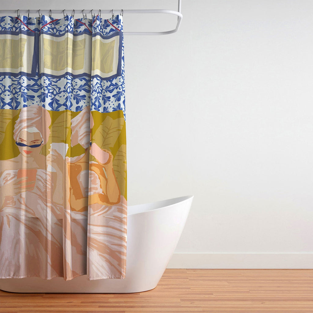 83 Oranges Ladies Only Club Shower Curtain
