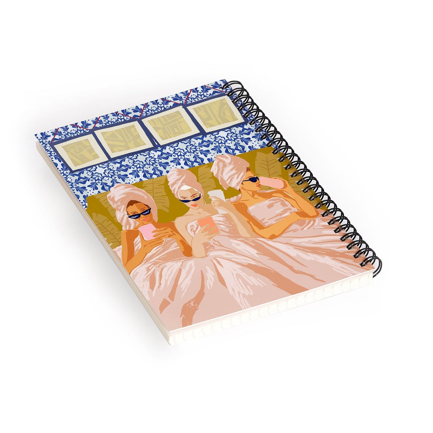 83 Oranges Ladies Only Club Spiral Notebook