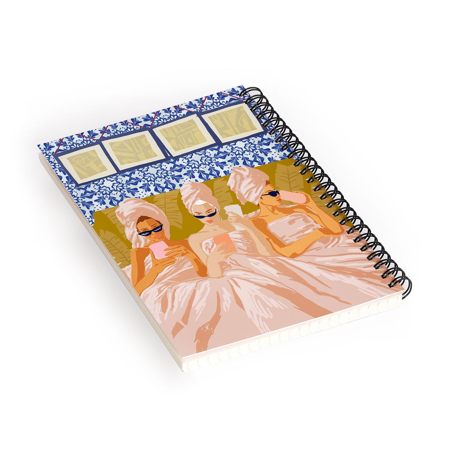 83 Oranges Ladies Only Club Spiral Notebook