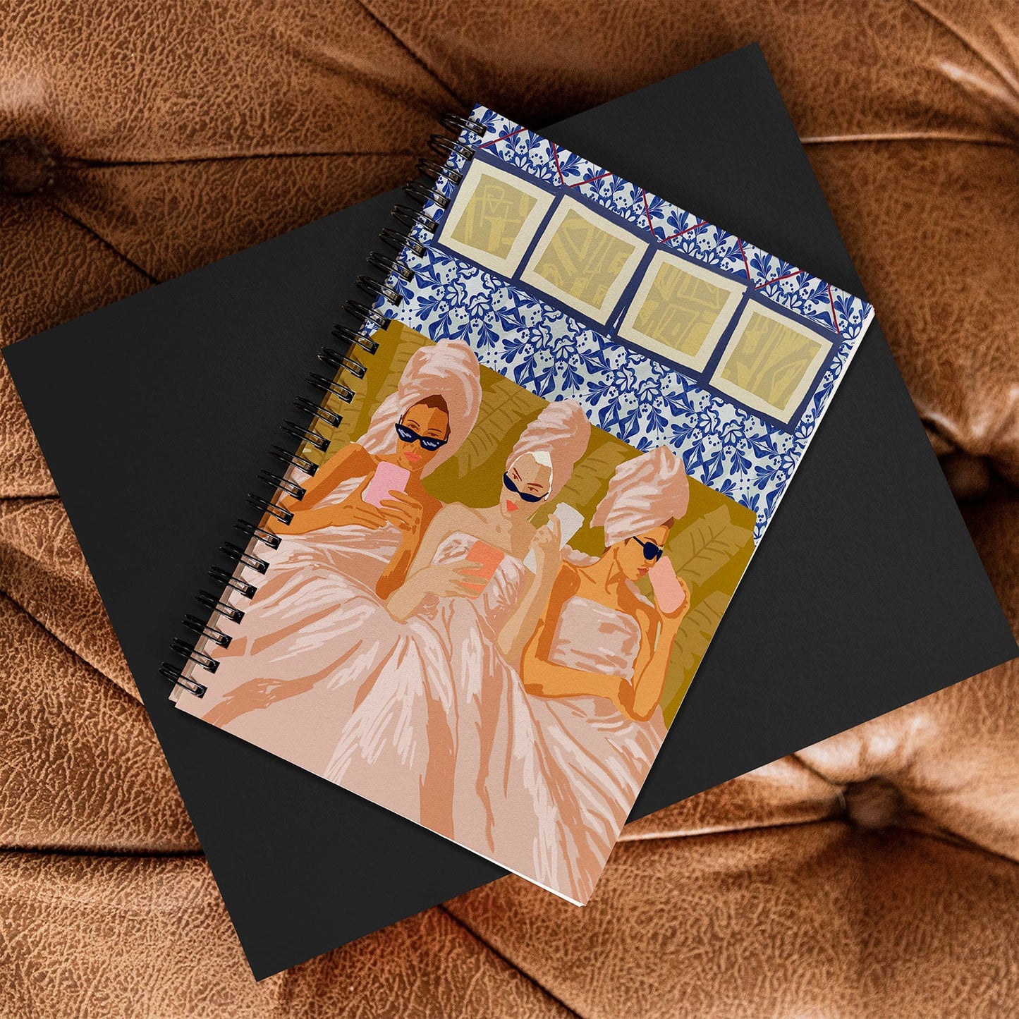 83 Oranges Ladies Only Club Spiral Notebook