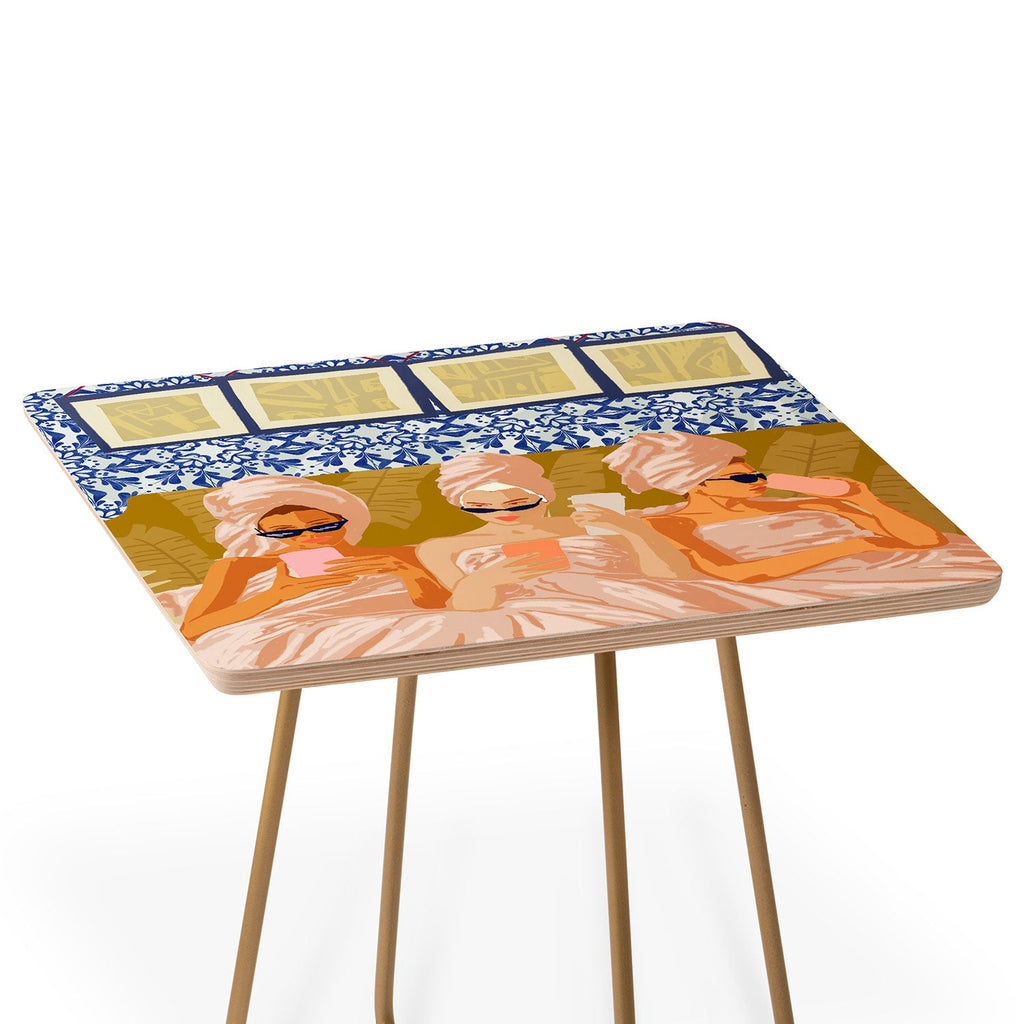 83 Oranges Ladies Only Club Side Table