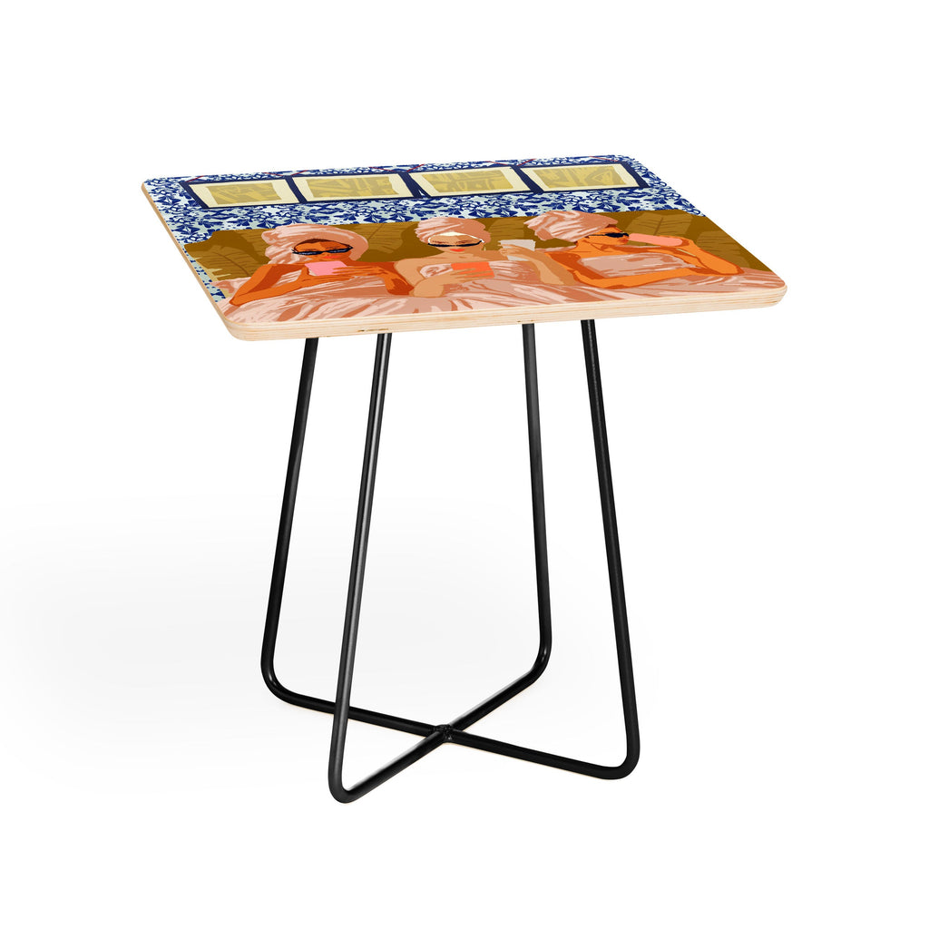 83 Oranges Ladies Only Club Side Table
