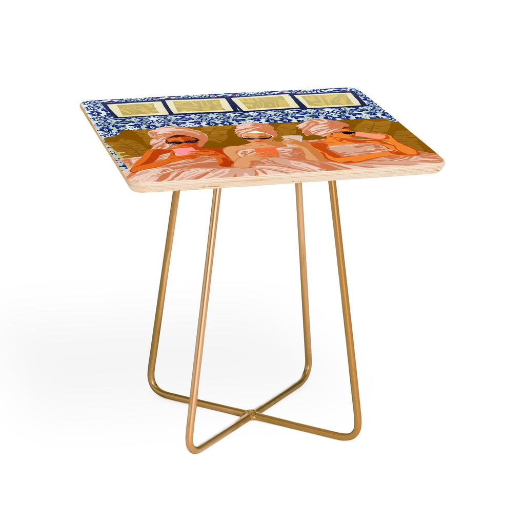 83 Oranges Ladies Only Club Side Table