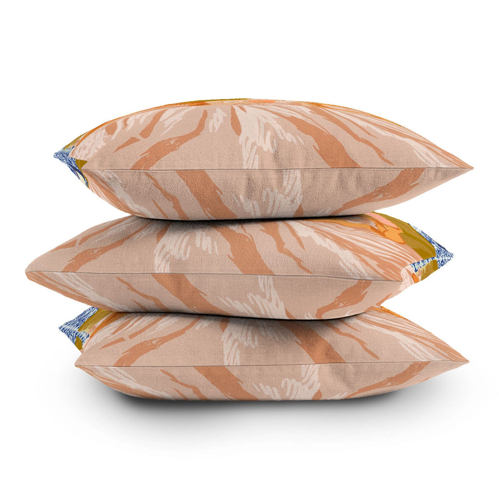 83 Oranges Ladies Only Club Outdoor Throw Pillow
