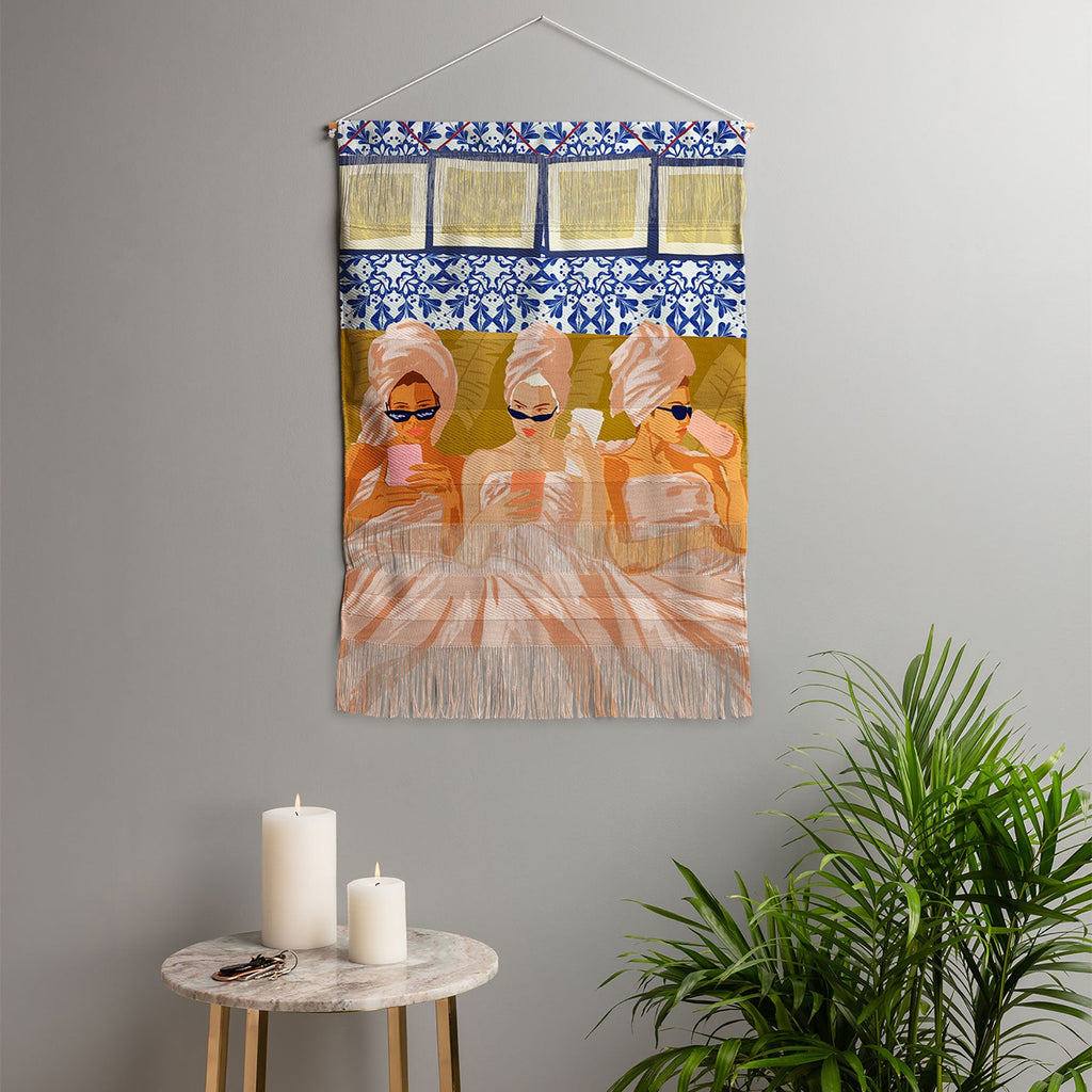 83 Oranges Ladies Only Club Wall Hanging Portrait
