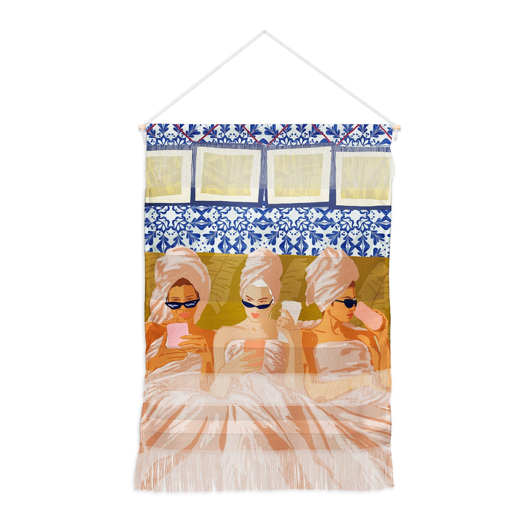 83 Oranges Ladies Only Club Wall Hanging Portrait