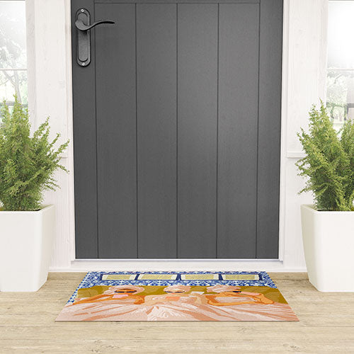 83 Oranges Ladies Only Club Welcome Mat