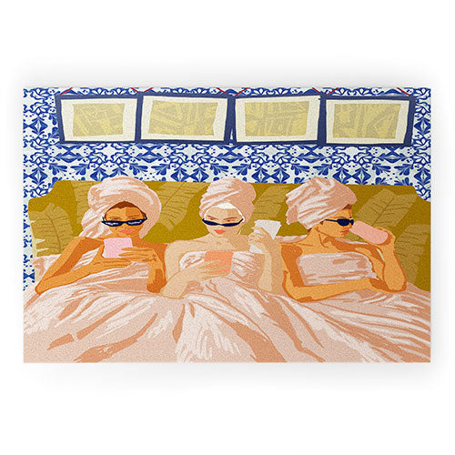 83 Oranges Ladies Only Club Welcome Mat
