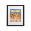 83 Oranges Ladies Only Club Framed Art Print