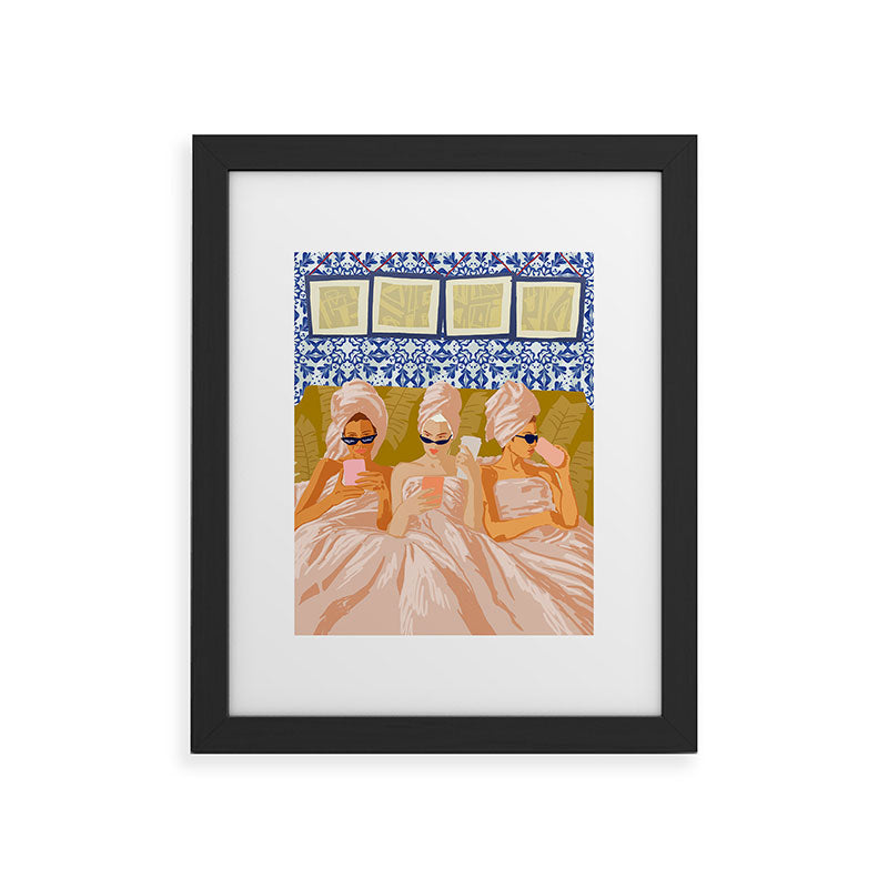 83 Oranges Ladies Only Club Framed Art Print