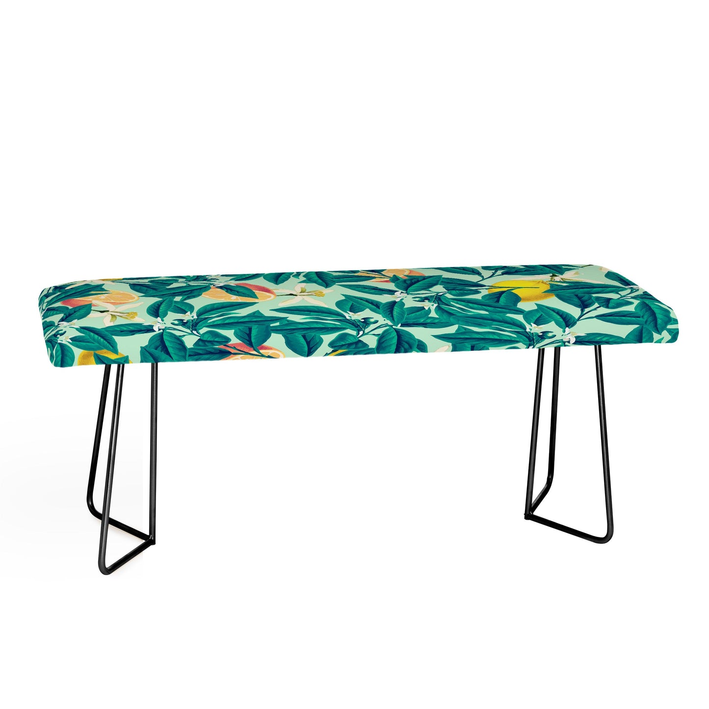 83 Oranges Lemon Pattern Bench